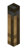 A burnt out minecraft torch